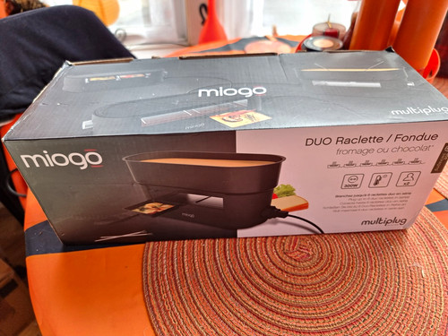 Miogo raclette fondue - raclette, 300w