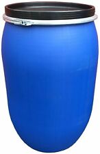 220 LITRE UN PLASTIC DRUM/BARREL/CONTAINER SHIPPING/WASTE/FEED/WATER/FOOD GRADE
