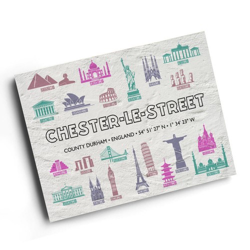Print chester le street - a4, chester-le-street