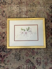 vintage original watercolor