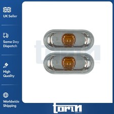 2x Side Indicator Light Repeaters Left & Right For Seat Ibiza Mk3 Leon I Toledo
