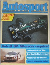 AUTOSPORT magazine 9 June 1983 