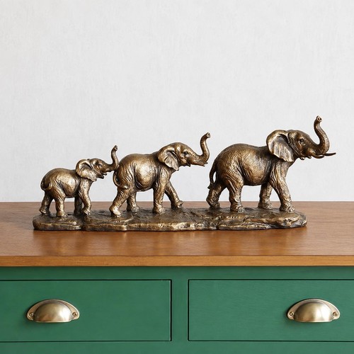 Elephant family figurine - elephant,