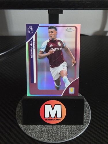 Ollie watkins silver refractor - watkins,