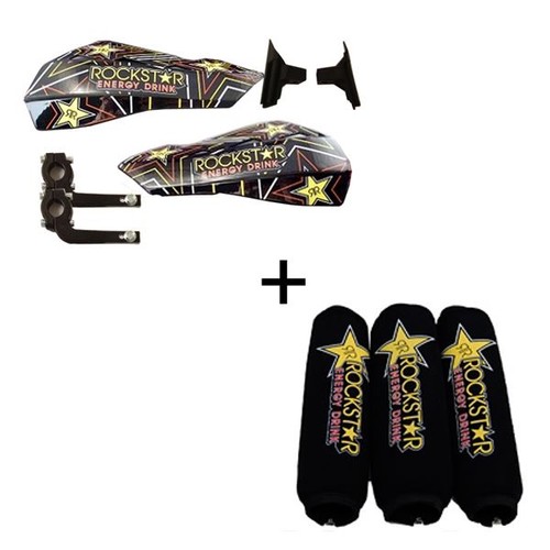 Rockstar shock cover - rockstar, hand