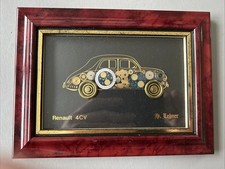 framed, mixed-media artwork