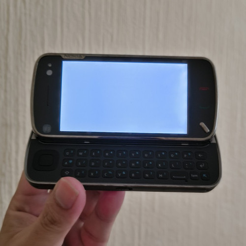 Nokia n97black slider mobile - slider,