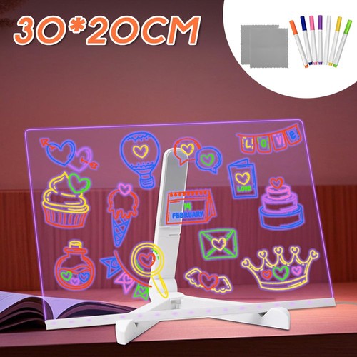 Led note board with - board,