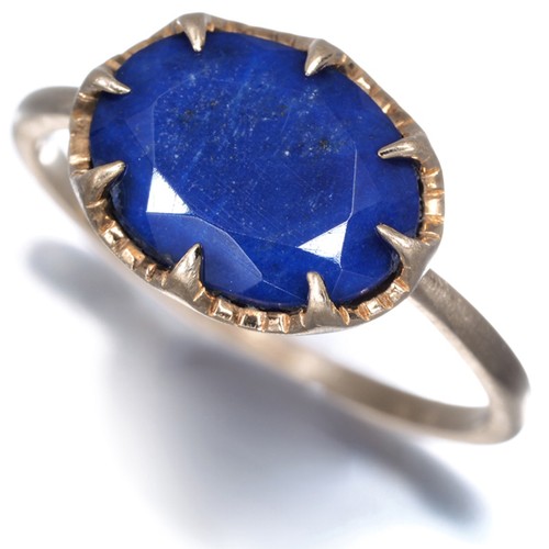 Auth agete ring - auth, lazuli