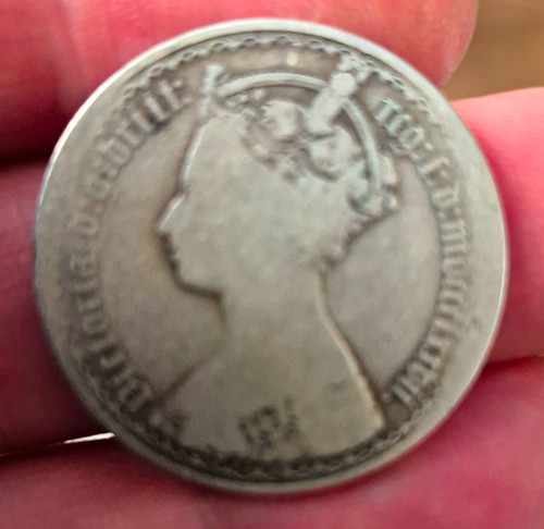 Queen victoria florin - florin, /