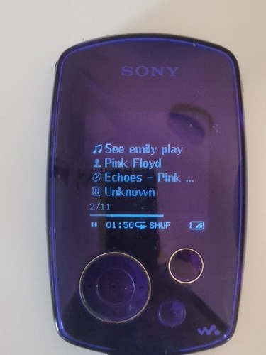 Sony walkman a3000 purple - walkman,