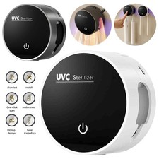 UV Toothbrush Sanitizer, Wall Mounted 2 Slots Toothbrush Holder for Bathroom New