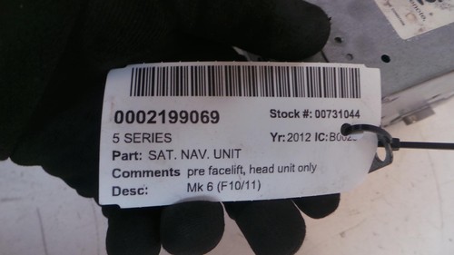 Sat nav unit bmw series - 5,