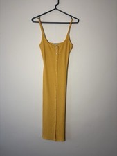 Zara Ribbed Summer Dress Size
