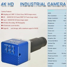 Microscope Camera 4K HD 8.3MP