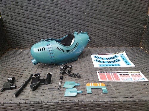 Vintage action man sea wolf - action,