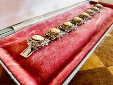 Vintage Silver Marcasite Shell