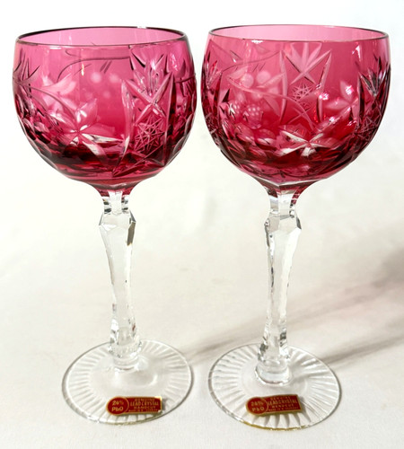 Vintage beyers cranberry cut - beyers,