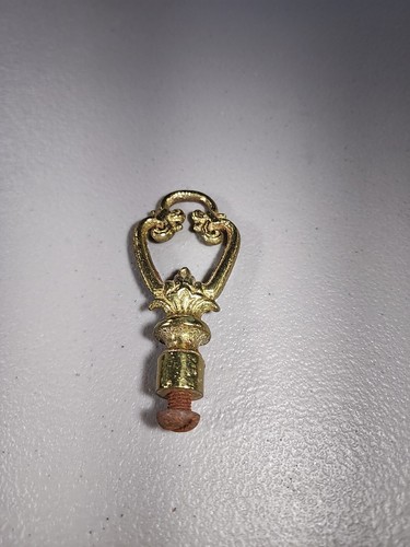 Vintage brass loop lamp - brass,