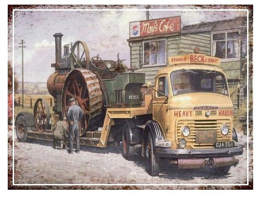 Commer truck retro - commer,