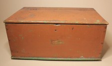 ANTIQUE/VINTAGE TEACHER'S WHISKY WOODEN STORAGE PACKING BOX