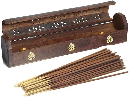 Wooden incense stick holder - incense,