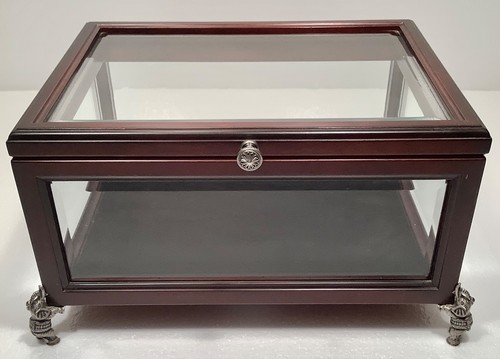 Bombay glass wood tabletop - glass,
