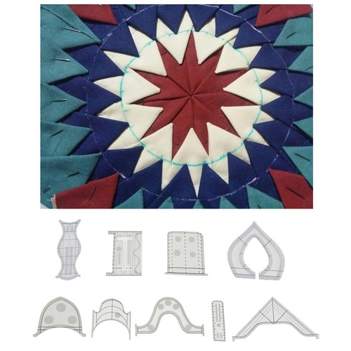 Quilting template patchwork - quilting,