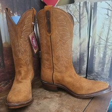 Nocona Womens Tan Brown Suede
