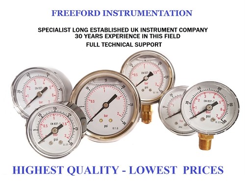 Pressure gauge 40mm 50mm 63mm - 40mm,