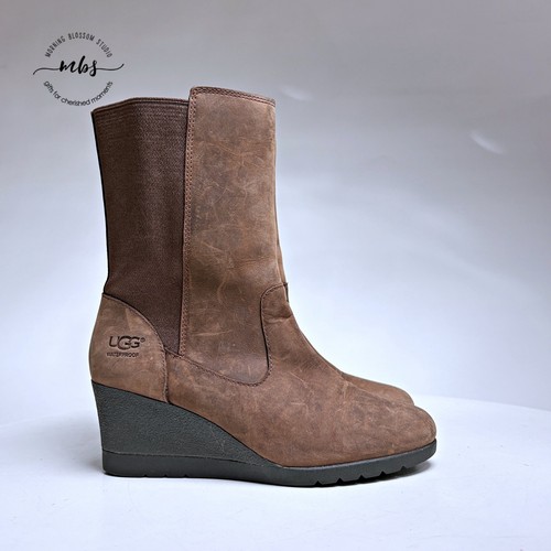Ugg coraline leather wedge - ugg,