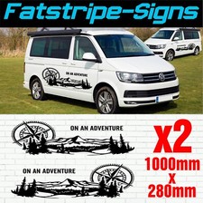 MOUNTAINS COMPASS STICKERS GRAPHICS DECALS CAMPERVAN MOTORHOME CARAVAN VAN