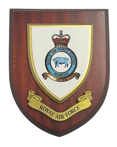 Raf station marham - marham, plaque