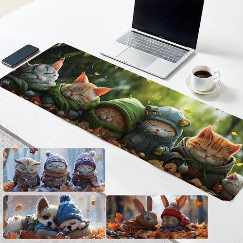Leather placemats table - leather,