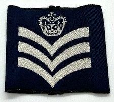British Military Issue Royal Air Force RAF Flight Sergeant Rank Slide