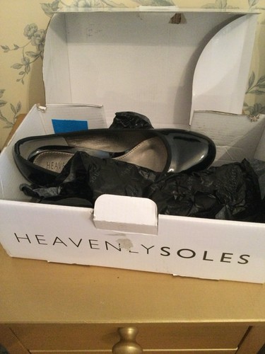 Heavenly feet black patent - heavenly,