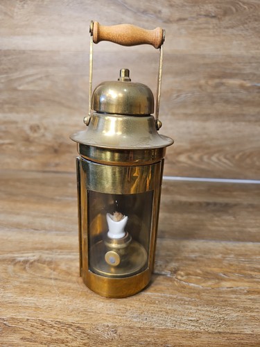 Brass binnacle lantern - lantern, lamp