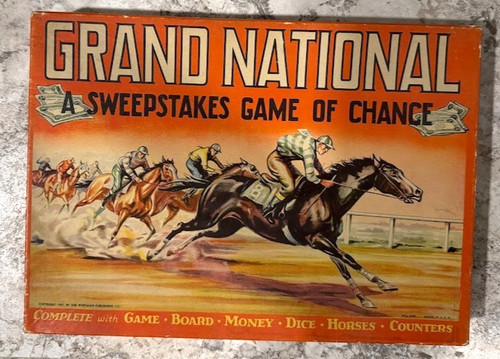 Vintage grand national horse - grand,