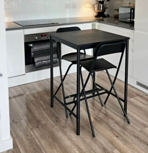 Ikea square top table and - ikea,