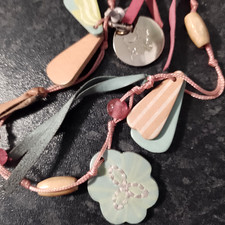 Radley long leather bag charm