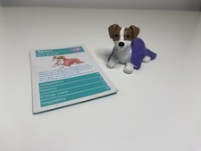 90s Puppy In My Pocket Animal Hospital Specs Jack Russel Purple Blanket Variant