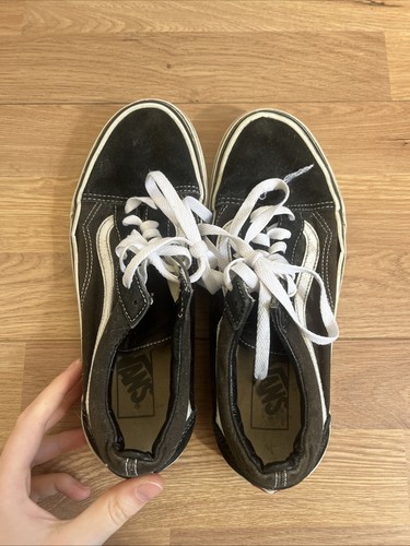 Black white vans old - black/white,