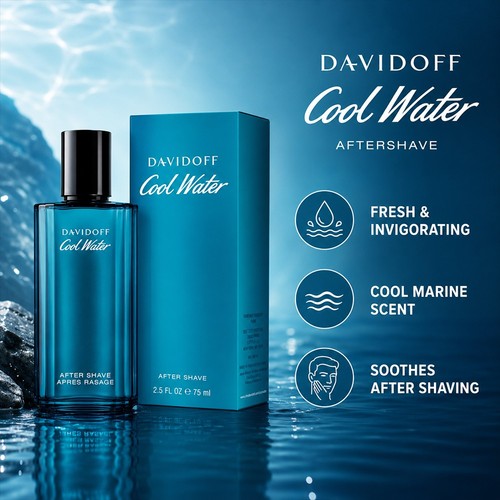 Davidoff cool water aftershave - cool,