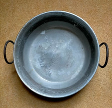 VINTAGE METAL JAM KETTLE  approx 10 PINT CAPACITY NO LID - good used condition