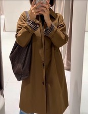 ZARA NEW WOMAN MIDI TRENCH ZW