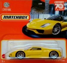 MATCHBOX 2023 PORSCHE 918