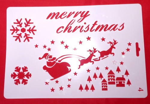 Sheet plastic stencil - 4,