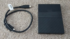 WD My Passport for Mac Portable External Hard Drive Black - 1 TB storage