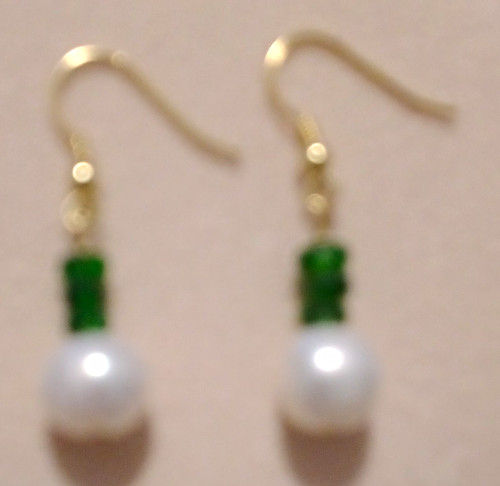 Chrome diopside and pearl - diopside,
