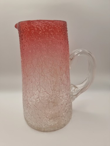 Antique cranberry overshot - antique,